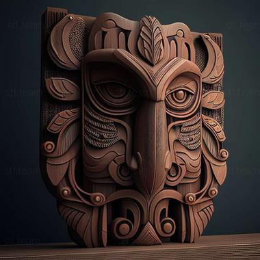 3D model totem (STL)